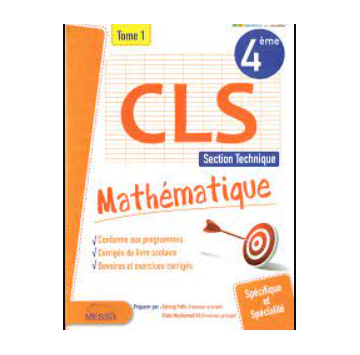 CLS MATHEMATIQUES 4 EME SEC...