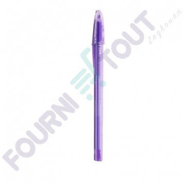 Stylo à bille violet BIC...