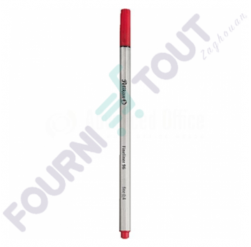 Stylo pointe fine rouge...