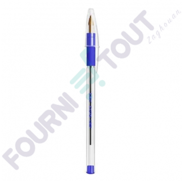 Stylo à bille bleu Bic...